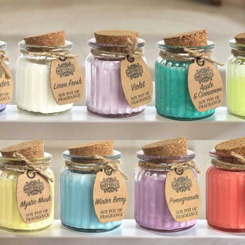 SOYP-ST - Soy Pot of Fragrance Candles Starter Set - Sold in 1x unit/s per outer