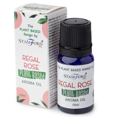 SPBAO-10 - Olio aromatico a base vegetale - Rosa regale - Venduto in 6x unità/s per esterno