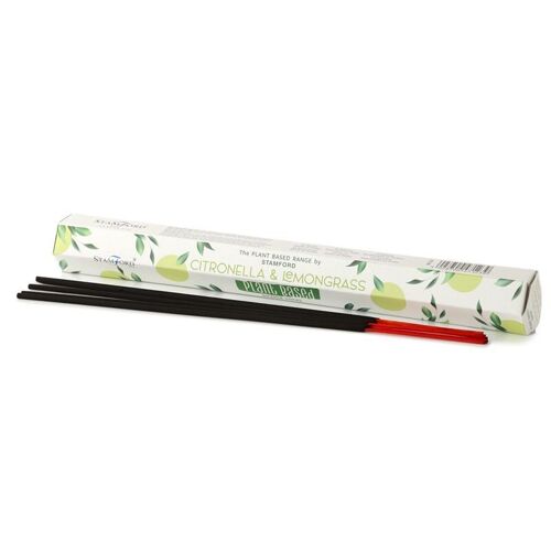 SPBi-09 - Plant Based Incense Sticks - Citronella & Lemongrass - Sold in 6x unit/s per outer