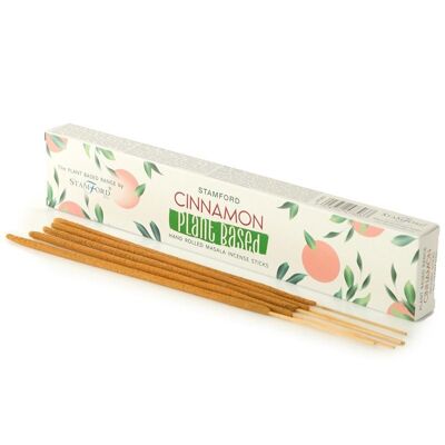 SPBMi-03 - Bastoncini di incenso Masala a base vegetale - Cannella - Venduto in 6x unità/s per esterno