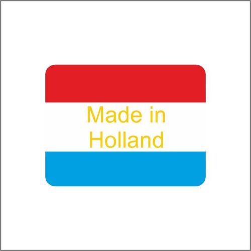 Etiketten – Made in Holland – 500 stuks