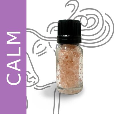 SSaltUL-03 - Sal aromática de aromaterapia tranquila - Etiqueta blanca - Se vende en 10 unidades/s por exterior