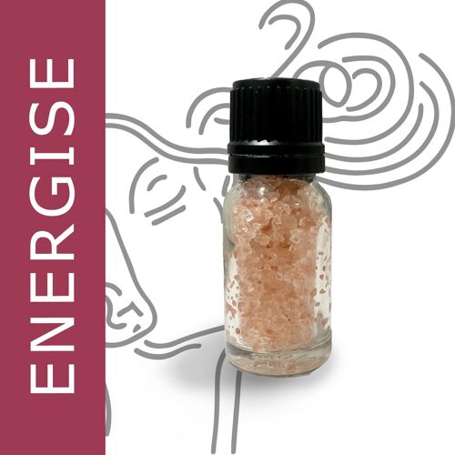 SSaltUL-07 - Energise Aromatherapy Smelling Salt - White Label - Sold in 10x unit/s per outer