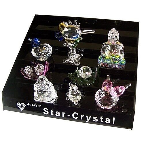 Starc-DSP - Star Crystal Stepped Display Stand - Sold in 1x unit/s per outer
