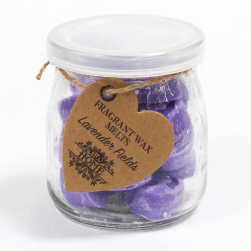 SWMJ-01 - Soywax Melts Jar - Lavender Fields - Sold in 6x unit/s per outer