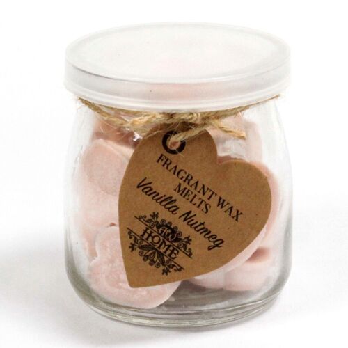 SWMJ-08 - Soywax Melts Jar - Vanilla Nutmeg - Sold in 6x unit/s per outer