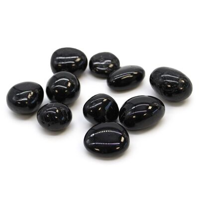 TBm-43 - L Tumble Stones - Turmalina negra - Vendido en 24x unidad/es por exterior