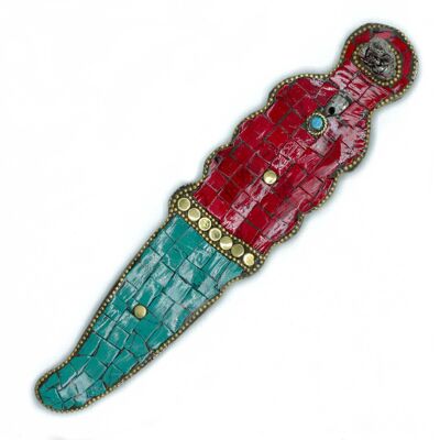 TDIH-02 - Porta incenso tibetano Buddha Long Dagger - Venduto in 6 unità per esterno