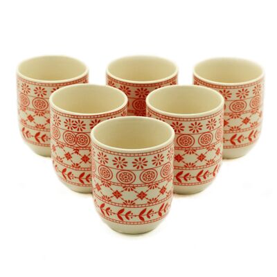 TeaP-20 - Tazas de té de hierbas - Ámbar - Se vende en 6 unidades por exterior