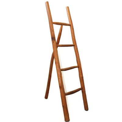 TLD-01 - Scala grande in teak - 1.5 m - Naturale - Venduto in 1x unità per esterno