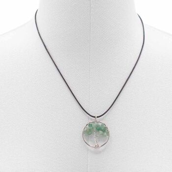 TOLP-06 - Pendentif Arbre de Vie - Jade - Vendu en 1x unité/s par extérieur 3