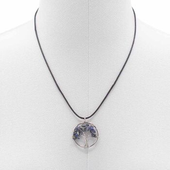 TOLP-09 - Pendentif Arbre de Vie - Sodalite - Vendu en 1x unité/s par extérieur 3