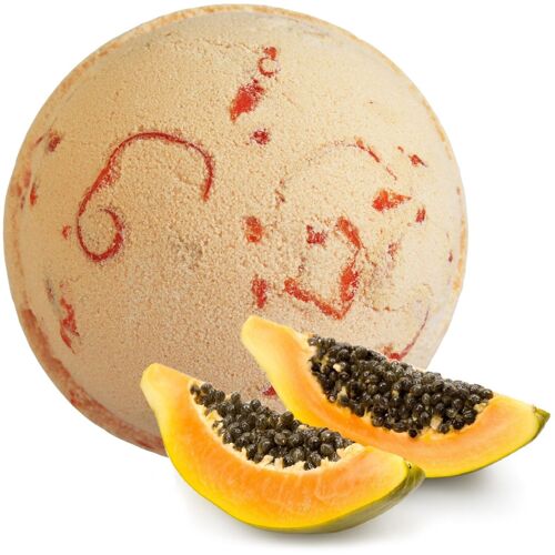TPCB-03 - Tropical Paradise Coco Bath Bombs - Papaya - Sold in 16x unit/s per outer