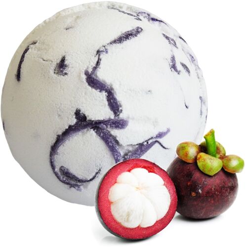 TPCB-05 - Tropical Paradise Coco Bath Bombs - Mangosteen - Sold in 16x unit/s per outer
