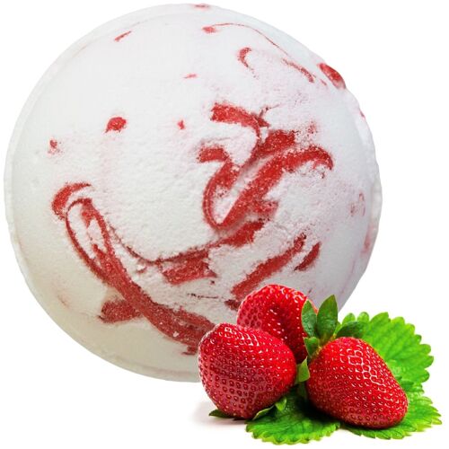 TPCB-07 - Tropical Paradise Coco Bath Bombs - Strawberry - Sold in 16x unit/s per outer