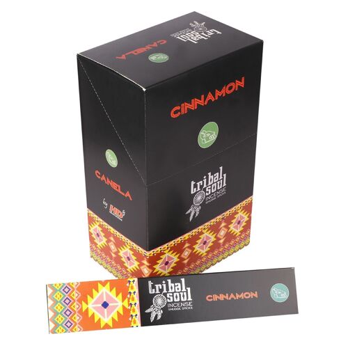 TribalSi-11 - Tribal Soul Incense Sticks - Cinnamon - Sold in 12x unit/s per outer