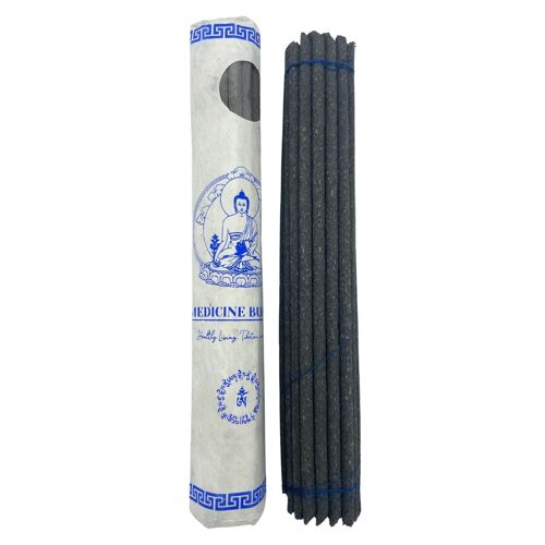 TSI-04 - Rolled Pack of 30 Premium Tibetan Incense - Medicine Buddha - Sold in 5x unit/s per outer