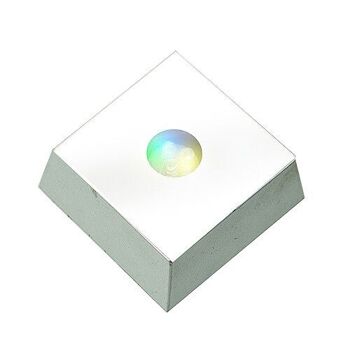 TWSL-04 - Caisson lumineux LED carré pour cristaux - Vendu en 6x unité/s par extérieur 1