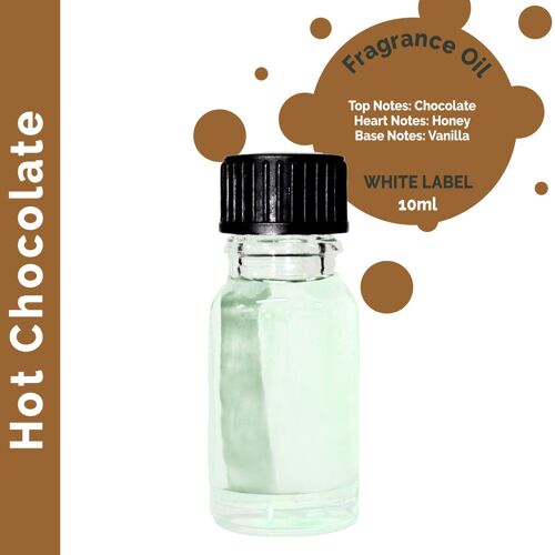 ULFO-100 - Hot Chocolate Fragrance Oil 10ml - White Label - Sold in 10x unit/s per outer