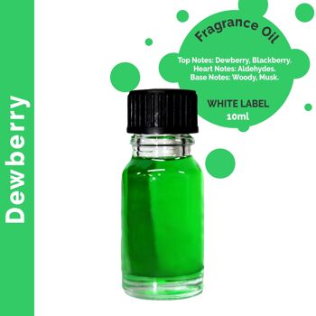 ULFO-20 - 10 ml d'huile parfumée Dewberry - Sans étiquette - Vendu en 10x unité/s par extérieur 1