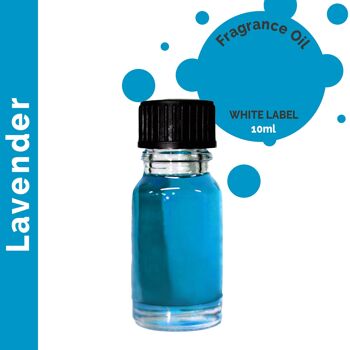 ULFO-33 - 10 ml d'huile parfumée de lavande - SANS ÉTIQUETTE - Vendu en 10x unité/s par extérieur 1