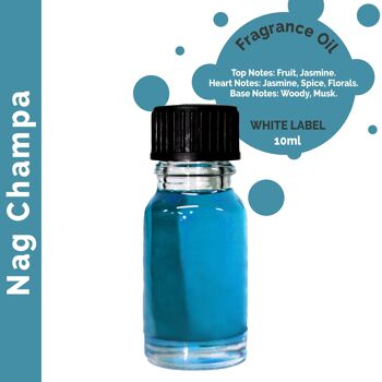 ULFO-42 - 10 ml d'huile parfumée Nag Champa - SANS ÉTIQUETTE - Vendu en 10x unité/s par extérieur 1