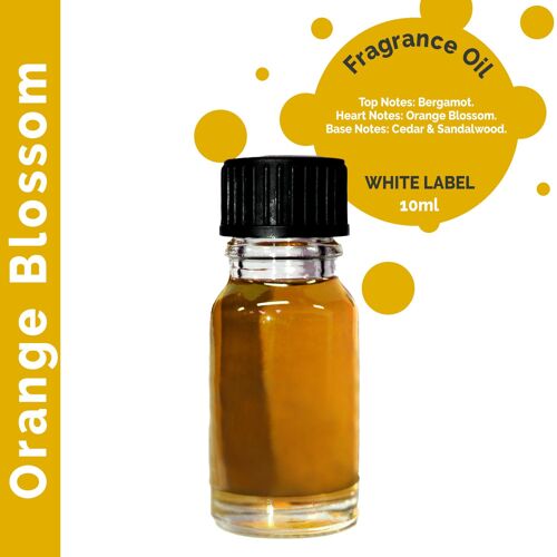 ULFO-44 - 10 ml Orange Blossom Fragrance Oil - UNLABELLED - Sold in 10x unit/s per outer