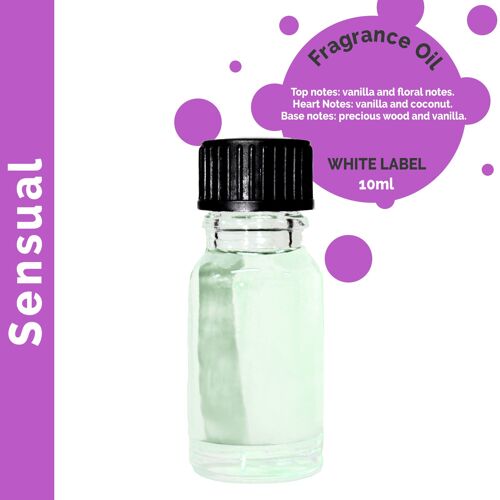 ULFO-55 - 10 ml Sensual Fragrance Oil - UNLABELLED - Sold in 10x unit/s per outer