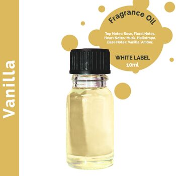 ULFO-61 - 10 ml d'huile parfumée à la vanille - SANS ÉTIQUETTE - Vendu en 10x unité/s par extérieur 1