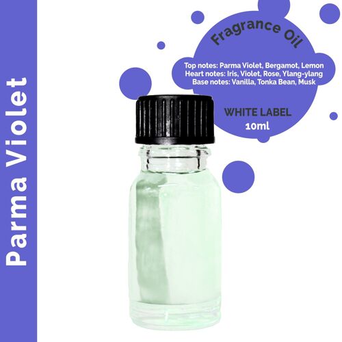 ULFO-86 - 10ml Parma Violet Fragrance Oil - Unlabelled - Sold in 10x unit/s per outer