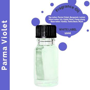 ULFO-86 - 10 ml d'huile parfumée Violette de Parme - Sans étiquette - Vendu en 10x unité/s par extérieur
