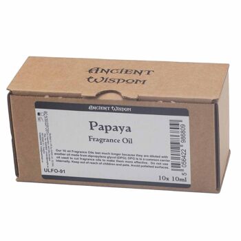 ULFO-91 - Huile parfumée Papaye 10 ml - SANS ÉTIQUETTE - Vendu en 10x unité/s par extérieur 2