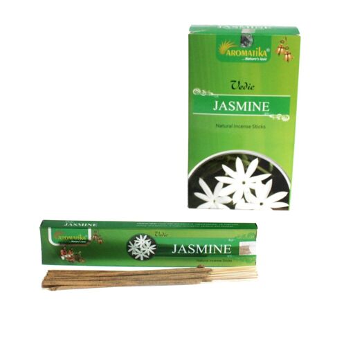 Vedic-10 - Vedic Incense Sticks - Jasmine - Sold in 12x unit/s per outer