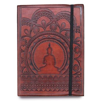 VNB-01 - Petit Carnet avec sangle - Mandala Tibétain - Vendu en 1x unité/s par extérieur 1