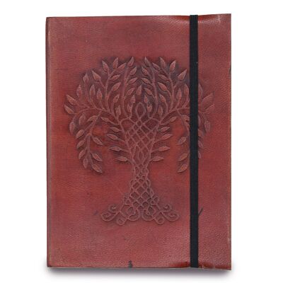 VNB-09 - Quaderno piccolo con tracolla - Albero della vita - Venduto in 1x unità per esterno