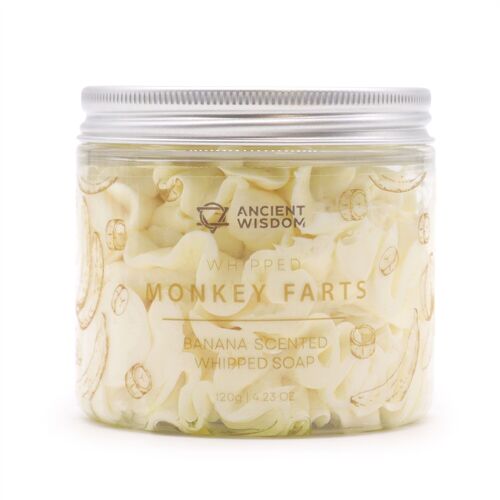 WCS-01 - Banana Whipped Cream Soap 120g - Sold in 3x unit/s per outer