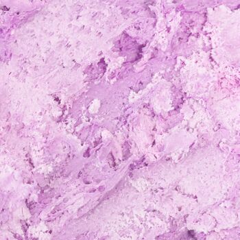 WCSUL-02 - Savon Crème Chantilly à la Violette de Parme 120g - Étiquette Blanche - Vendu en 4x unité/s par extérieur 2