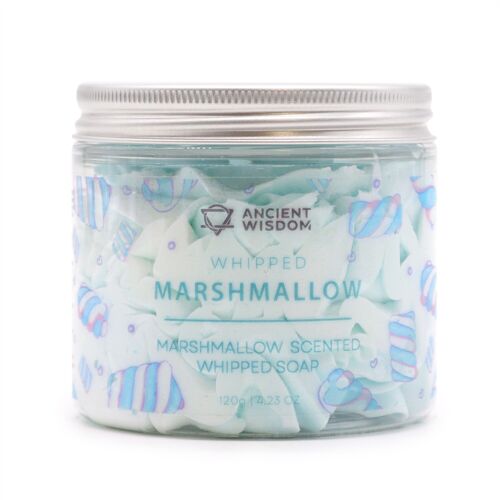 WCS-05 - Marshmallow Whipped Cream Soap 120g - Sold in 3x unit/s per outer