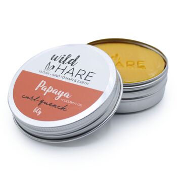 WHSS-06 - Shampoing solide Lièvre sauvage 60g - Papaye - Vendu en 4x unité/s par extérieur 2