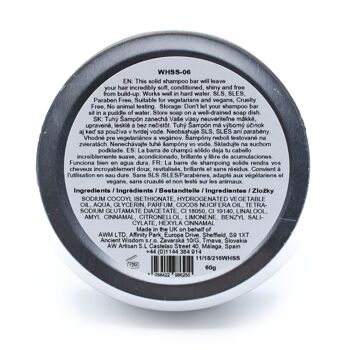 WHSS-06 - Shampoing solide Lièvre sauvage 60g - Papaye - Vendu en 4x unité/s par extérieur 3