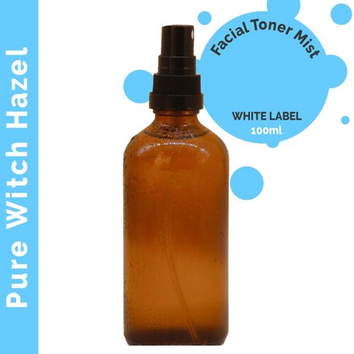 WSPUL-01 - Pure Witch Hazel 100ml - Unlabelled - Sold in 12x unit/s per outer