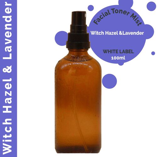 WSPUL-02 - Witch Hazel with Lavender 100ml - Unlabelled - Sold in 12x unit/s per outer