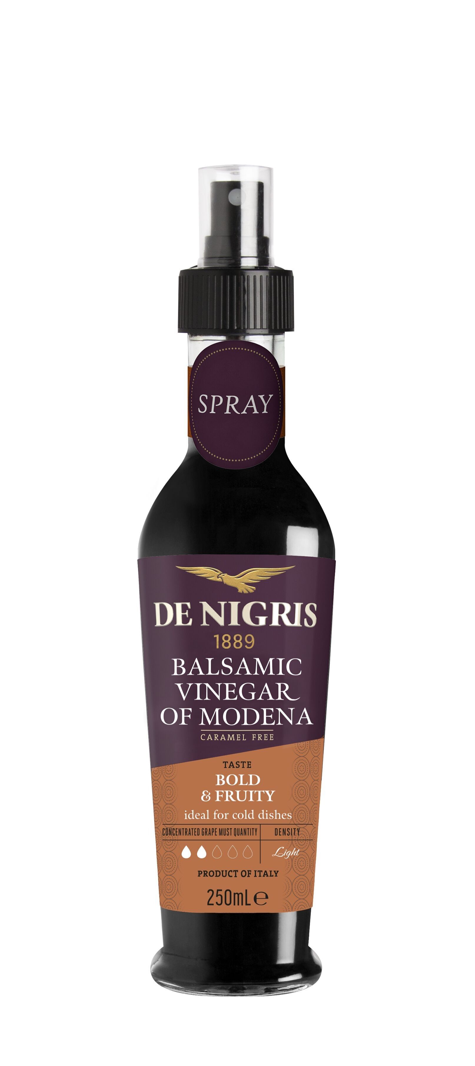 De Nigris balsamic vinegar spray 250 ml.