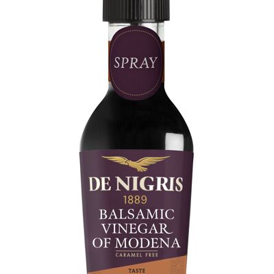 Vinagre balsamico De Nigris espray 250 ml.