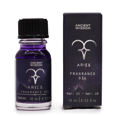 ZFO-03 - Olio profumato Zodiac 10ml - ARIES - Venduto in 3x unità/e per esterno