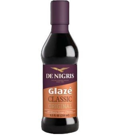 Vinagre balsamico concentrado glazè De Nigris 500 ml.