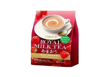 Nittoh Royal Milk Tea Strawberry Flavour - 8 bâtons (112 GR)