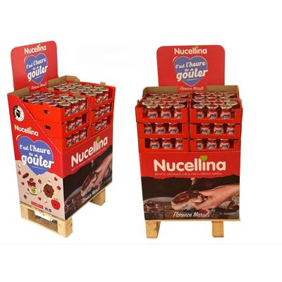 Caja de presentación completa para untar Nucellina