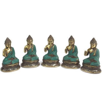 BFF-18 - Mini Hand Up Buddha seduto - Venduto in unità 5x per esterno