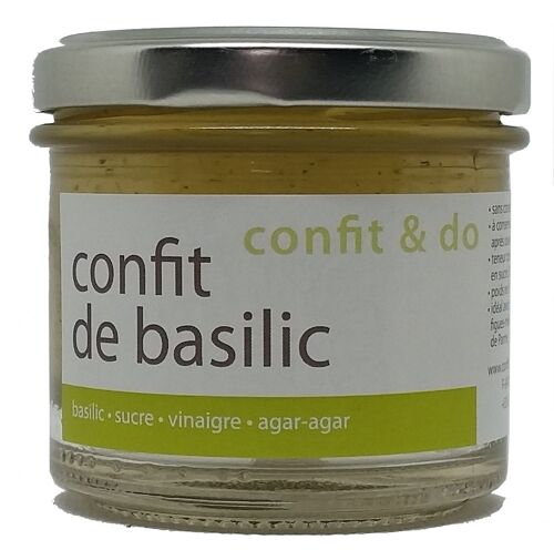 Confit de Basilic